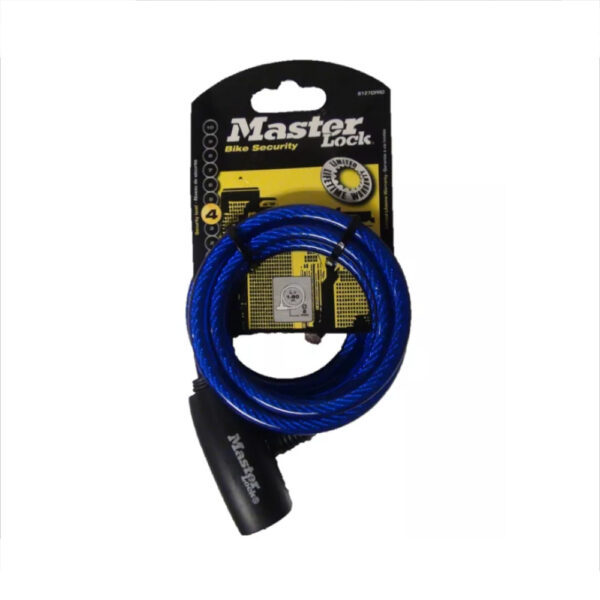 Master Lock rattalukk 8127 sinine - Palmett Lukud
