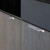Beslag Design käepide Cutt 96 mm, roostevaba terase stiilis Palmett Lukud