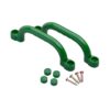 Roheline plastikust käepide - Palmett Lukud