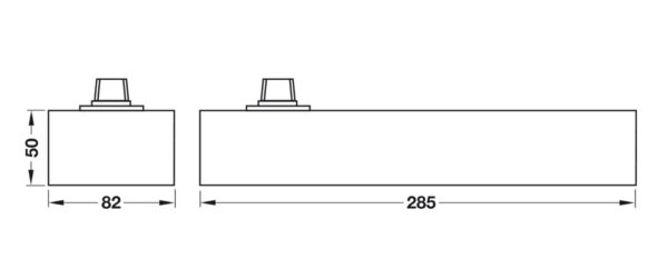 DORMA põrandasulgur BTS75V EN 1-4 pendel-Palmett-Lukud