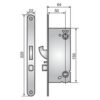 Assa Abloy Connect lukuraam 340-50 joonis SmartAir lukule Palmett Lukud