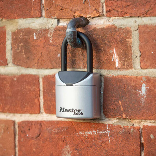 Master Lock 5406 väike tabalukk-võtmekarp Palmett Lukud
