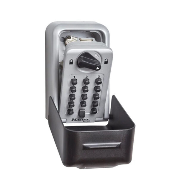 Master Lock 5426 seinale kinnitatav võtmekarp Palmett Lukud