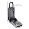 Master Lock 5480 tabalukk-võtmekarp Palmett Lukud