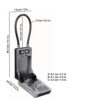 Master Lock 5482 eemaldatava aasaga tabalukk-võtmekarp Palmett Lukud