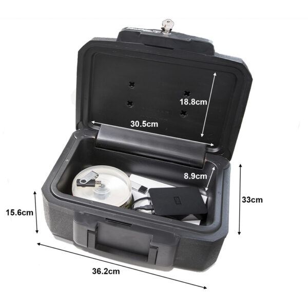 Master Lock tule- ja veekindel turvakast H0100 Palmett Lukud
