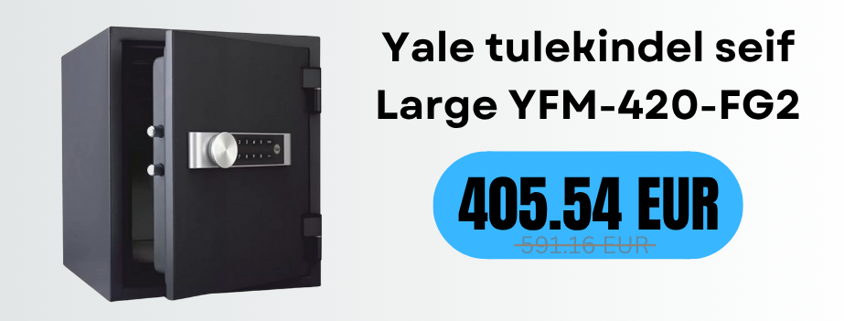 Yale tulekindel seif YFM-420 vaid 405.54 EUR