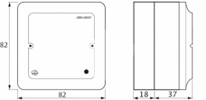 Aperio HUB AH30 RS485 Palmett Lukud