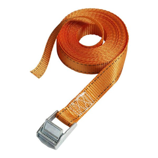 Master Lock FastLink pandlaga koormarihmad, oranž, 5 m × 25 mm Palmett Lukud