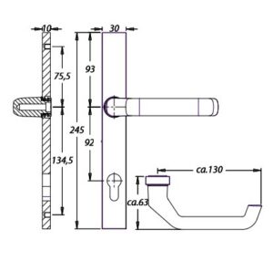 Valnes E137 kitasprofiili lingikatted Palmett Lukud