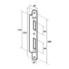 Abloy EA322 joonis Palmett Lukud