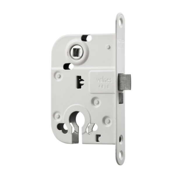 Valnes 4018 siseukse lukukorpus, valge – Palmett Lukud